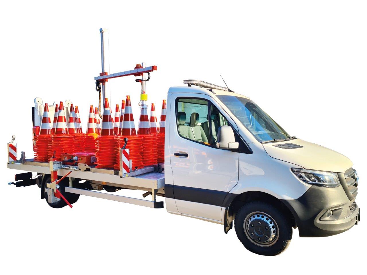 X-Cone Leitkegelsetzer